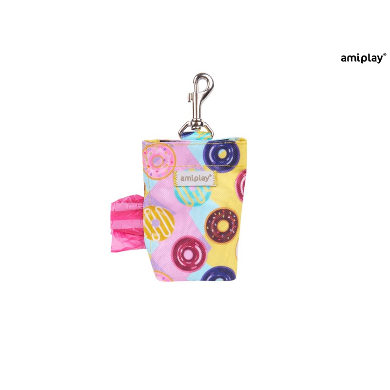 AMIPLAY Torebka na worki do odchodów BeHappy - Donut