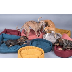 AMIPLAY Montana Sofa - Różowa S