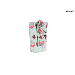 AMIPLAY Torebka na worki do odchodów BeHappy - Flamingo