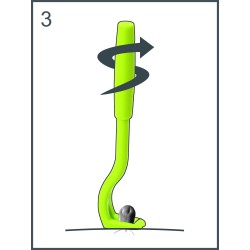 PORTICA Tick Twister Kleszczołapki - wersja standard (1 opakowanie)