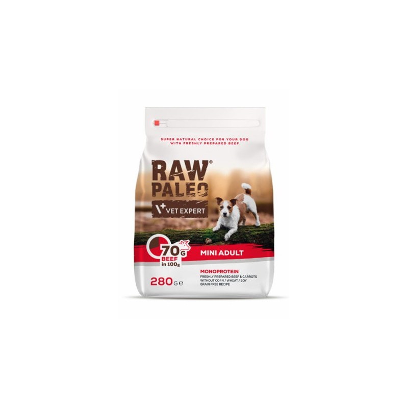 RAW PALEO Adult Mini Beef 280g