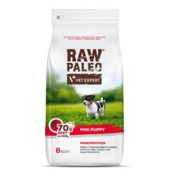 RAW PALEO Puppy Mini Beef 8kg