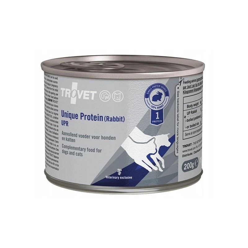 TROVET UPR Unique Protein Rabbit (puszka) (KOT/PIES) 800g