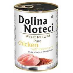 DOLINA NOTECI Premium Pure Kurczak z brązowym ryżem 800g