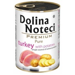 DOLINA NOTECI Premium Pure Indyk z ziemniakami 12x 800g