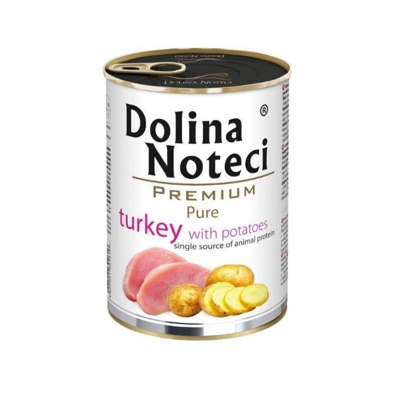 DOLINA NOTECI Premium Pure Indyk z ziemniakami 12x 800g