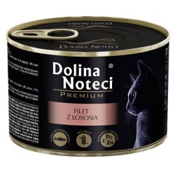 DOLINA NOTECI Premium dla kota - Filet z łososia 12x 185g