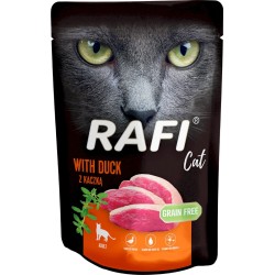 DOLINA NOTECI RAFI Cat z kaczką (saszetka) 100g
