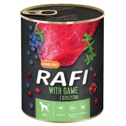 DOLINA NOTECI RAFI Dziczyzna, Borówki i Żurawina 12x 400g