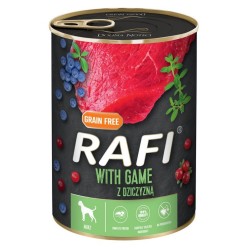 DOLINA NOTECI RAFI Dziczyzna, Borówki i Żurawina 12x 800g