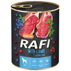 DOLINA NOTECI RAFI Jagnięcina, Borówki i Żurawina 12x 400g