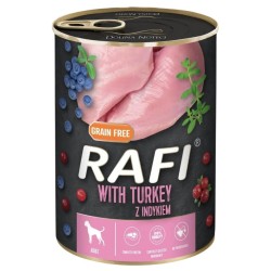 DOLINA NOTECI RAFI Indyk, Borówki i Żurawina 12x 400g