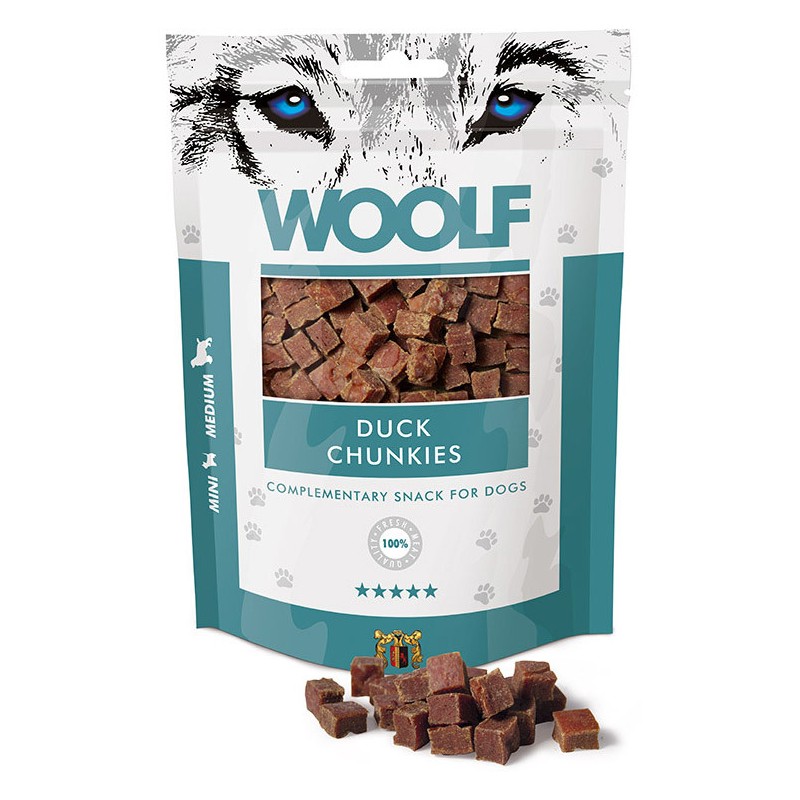 WOOLF Duck Chunkies 100g