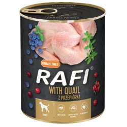 DOLINA NOTECI RAFI Przepiórka, Borówki i Żurawina 12x 400g