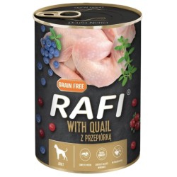 DOLINA NOTECI RAFI Przepiórka, Borówki i Żurawina 12x 800g