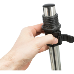 TRIXIE Stojak z miskami 2 x 1,6l / śr. 21 cm (melanina/stal nierdzewna) - biały