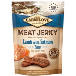 CARNILOVE JERKY Lamb with Salmon Fillet 100g
