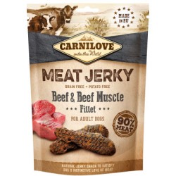 CARNILOVE JERKY Beef and Beef Muscle Fillet 100g