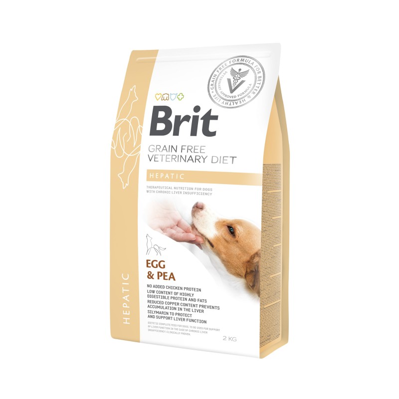 BRIT Grain Free Veterinary Diets Dog Hepatic 12kg