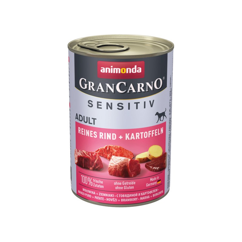ANIMONDA GranCarno Sensitiv Wołowina i Ziemniaki 400g 400g