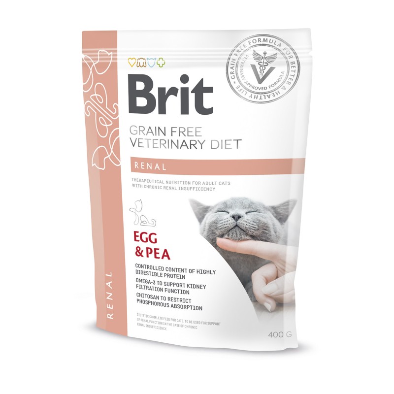 BRIT Grain Free Veterinary Diets Cat Renal 5kg