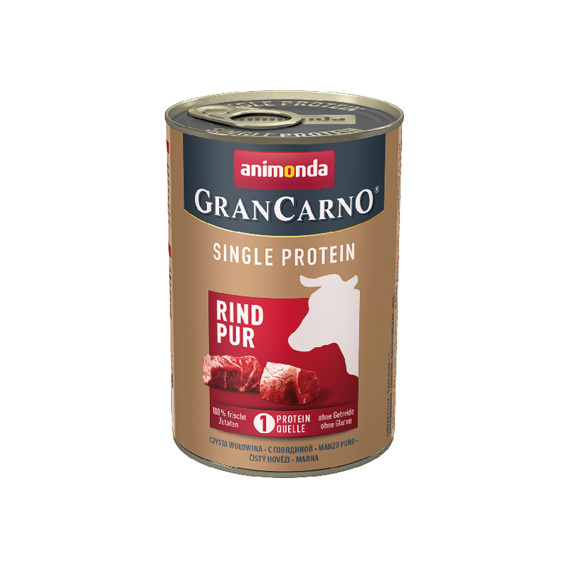 ANIMONDA GranCarno Single Protein Czysta Wołowina 400g 12x 400g