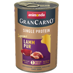 ANIMONDA GranCarno Single Protein Supreme Czysta Jagnięcina 400g 24x 400g