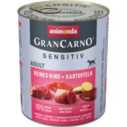 ANIMONDA GranCarno Sensitiv Wołowina i Ziemniaki 800g 24x 800g