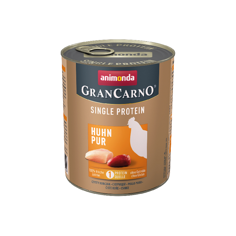 ANIMONDA GranCarno Single Protein Czysty Kurczak 800g 6x 800g