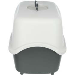 TRIXIE Kuweta kryta Vico - ciemnoszara/jasnoszara