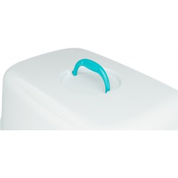 TRIXIE Kuweta kryta Vico - turkusowa/biała