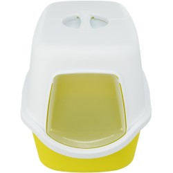 TRIXIE Kuweta kryta Vico - limonkowa/biała