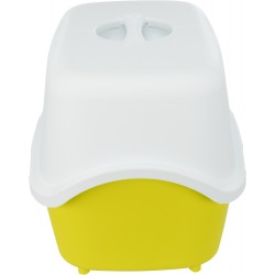 TRIXIE Kuweta kryta Vico - limonkowa/biała