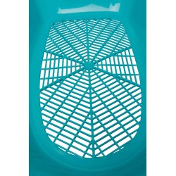 TRIXIE Kuweta z systemem pzesiewającym Berto Top -  turkusowa/biała