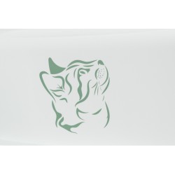 TRIXIE Kuweta kryta Vico - zielona/biała