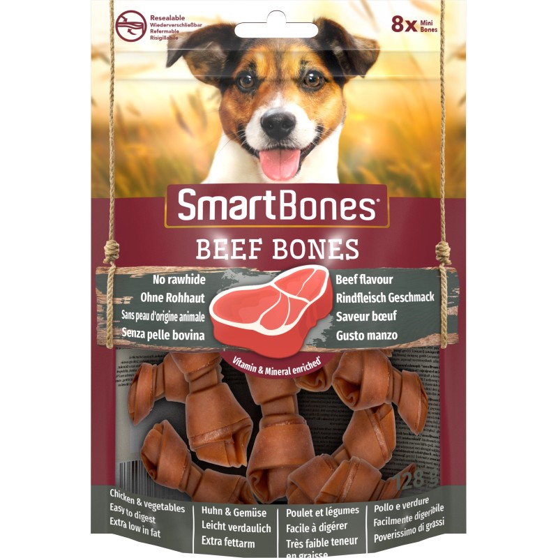 ZOLUX Przysmak Smart Bones Beef - Mini 8 szt.