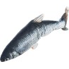 TRIXIE Zabawka z kocimiętką Ruszająca się ryba - Wriggle fish 30 cm, ładowana USB