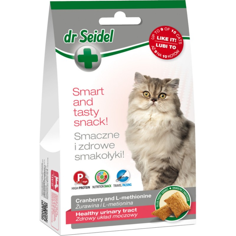 DR SEIDEL Smakołyki na zdrowy układ moczowy dla kotów 50g