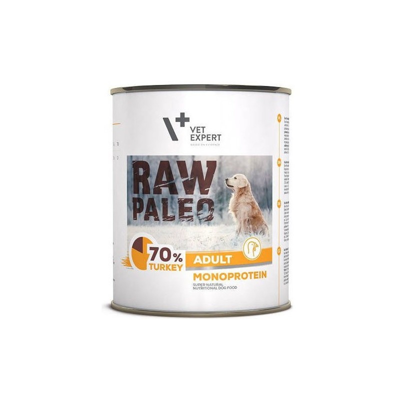 RAW PALEO Adult Turkey Monoprotein 800g 800g