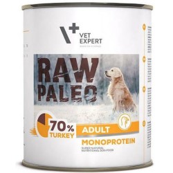 RAW PALEO Adult Turkey Monoprotein 800g 6x 800g