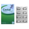 CESTAL Cat  80/20mg - tabletki do rozgryzania i żucia dla kotów na odrobaczanie 2 tabl.