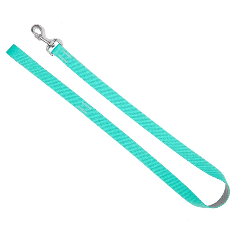 DINGO Smycz pojedyncza Twilight Silver miętowo-szara - 1,0 x 130cm 2,0 x 220 cm