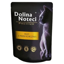DOLINA NOTECI Filet z kurczaka dla kota 85g (saszetka)