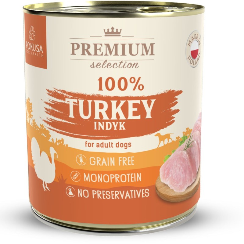 POKUSA Premium Selection 100% Indyk 850g