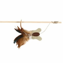 TRIXIE Wędka z piórami i kocimiętką 45cm