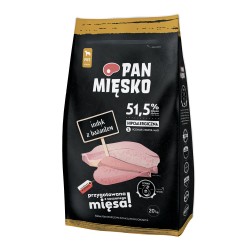 PAN MIĘSKO Indyk z bażantem - rozmiar chrupek: S (mały) 9 kg