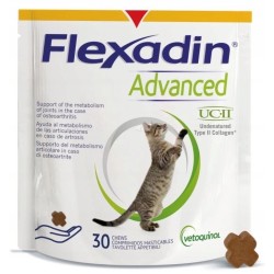VETOQUINOL Flexadin Advanced Cat - 30 mięsnych kąsków dla kota