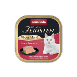 ANIMONDA Cat Vom Feinsten Mild Menu Adult - indyk pomidory 6x 100g