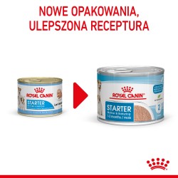 ROYAL CANIN Starter Mother and Babydog Mousse karma mokra - mus dla suk w ciąży i laktacji oraz szczeniąt do 2 miesiąca życia 12