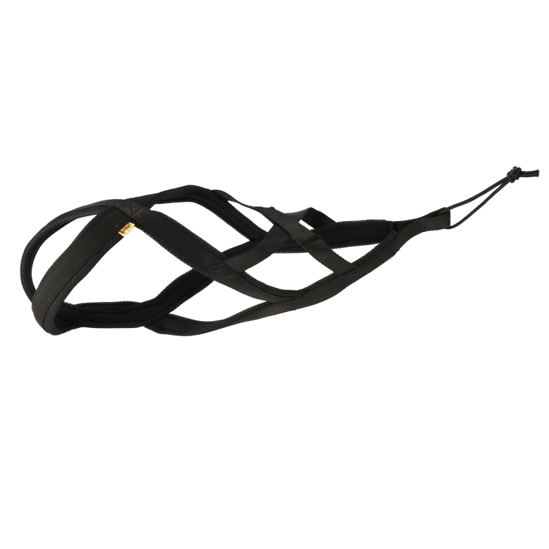 DINGO Szelki typu Sled do biegania z psem - czarny XS